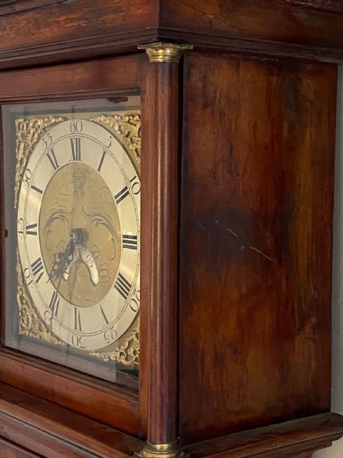 GEORGE III THIRTYHOUR PROVINCIAL FRUITWOOD LONGCASE CLOCK - ADDITIONAL PHOTO 16