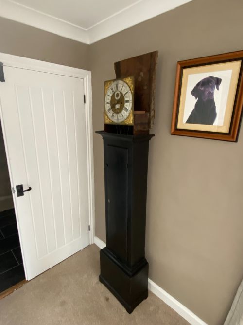 PAINTED OAK LONGCASE CLOCK BY BENJAMIN ROGERS C172540 - ADDITIONAL PHOTO 10