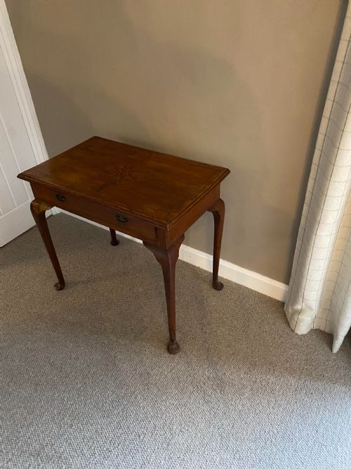 GEORGIAN INLAID FRUITWOOD SIDE TABLE C 175080 - ADDITIONAL PHOTO 3