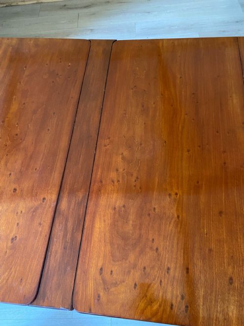 12 SEATER 'PLUM PUDDING' MAHOGANY DINING TABLE C1830 - ADDITIONAL PHOTO 7