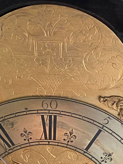 A VERY FINE EARLY 18TH C RICHARD ROOKER EBONISED DOUBLE FUSEE BRACKET CLOCK AND BRACKET - ADDITIONAL PHOTO 4
