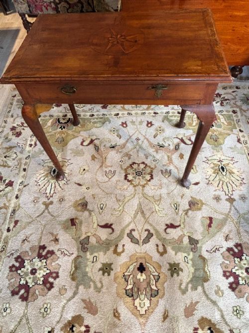 GEORGIAN INLAID FRUITWOOD SIDE TABLE C 175080 - ADDITIONAL PHOTO 8