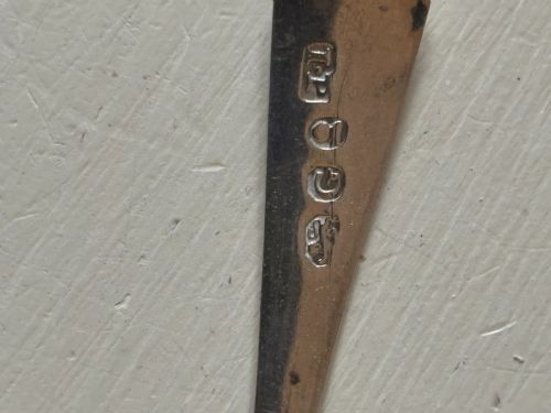 6 GEORGE III SILVER TEASPOONS P A W BATEMAN LONDON 1802 - ADDITIONAL PHOTO 6