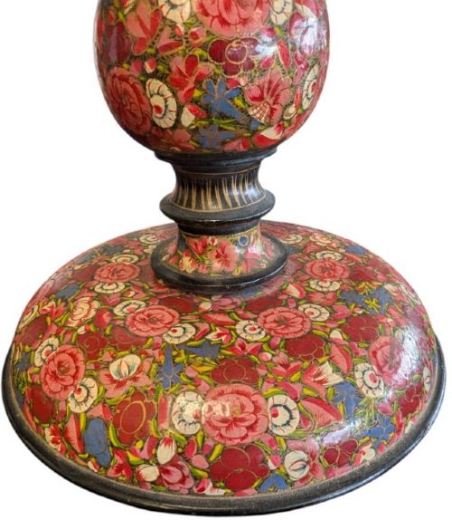 KASHMIRI TABLE LAMP 1920'S - ADDITIONAL PHOTO 1