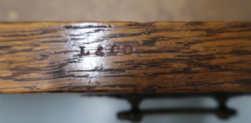 ANGLOINDIAN CIRCULAR CARVED AND BONE INLAID OCCASIONAL TABLE STAMPED LIBERTY CO - ADDITIONAL PHOTO 3