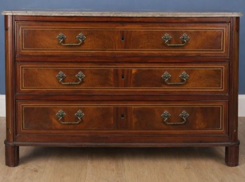 Late 18th–early 19th Century French Walnut & Fruitwood Commode, C.1790–1810