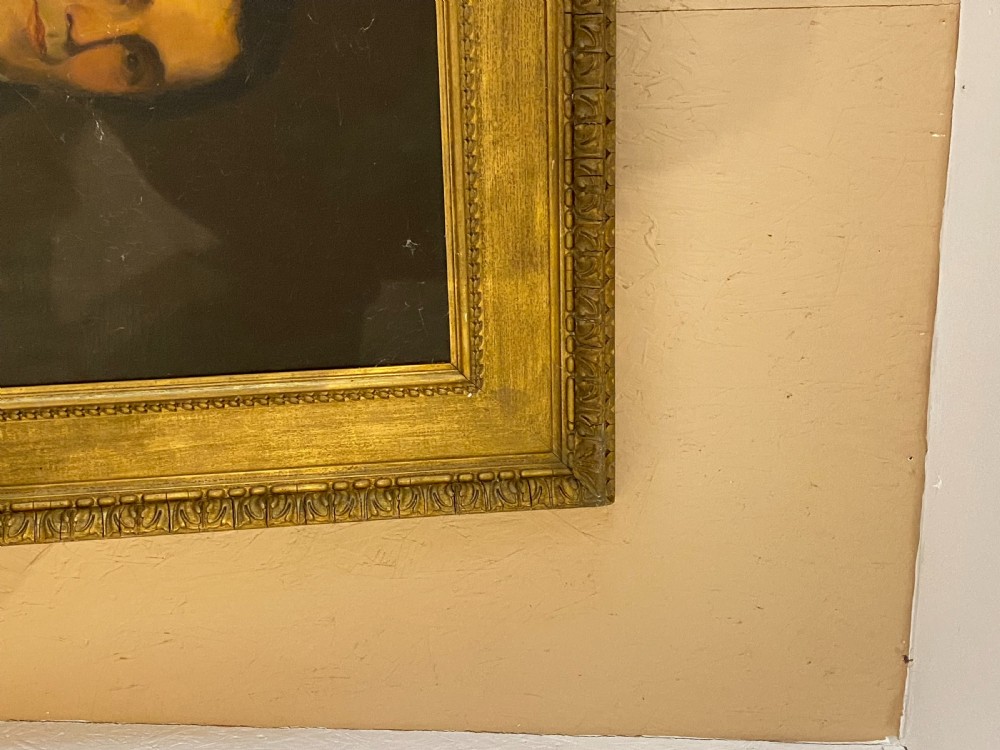 Large  Early 19th Century Portrait Of A Gentleman - English School. Oil On Canvas. View VIII