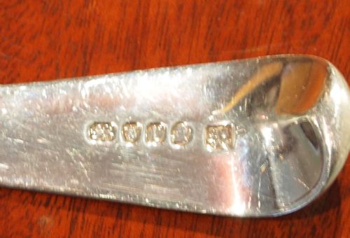 fig 2. Silver Canteen of Georgian Cutlery C1800