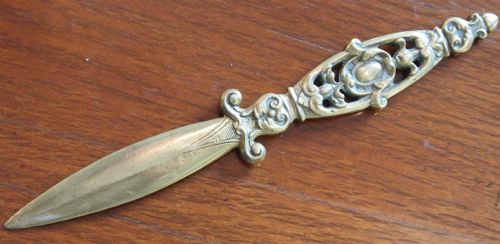 Stylish Victorian Letter Opener, C1880