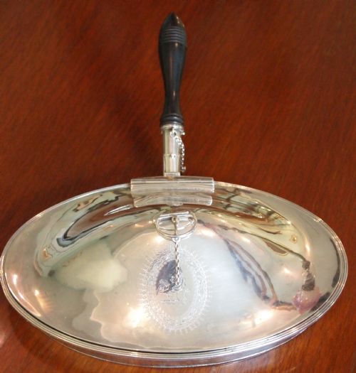 A Very Rare Georgian Silver Muffin Warmer 1810