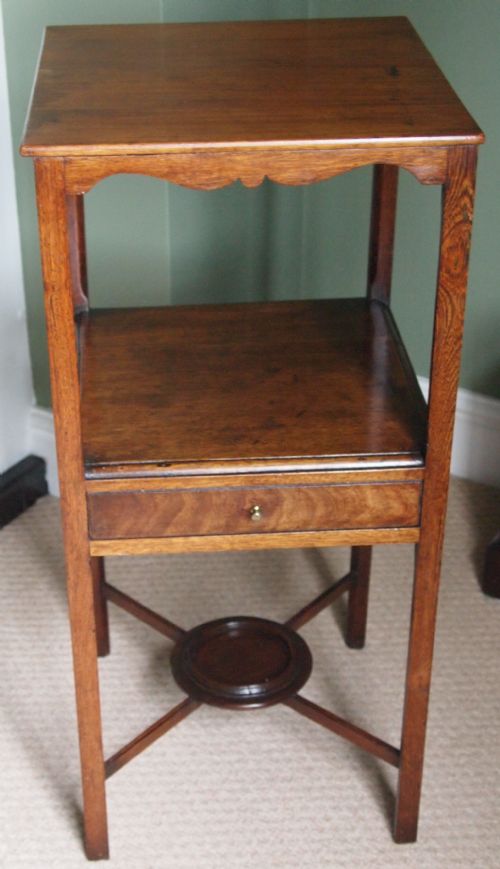 19th C Bedside Table