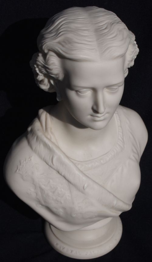 Copeland Parian Bust of Princess Alexandra 1863