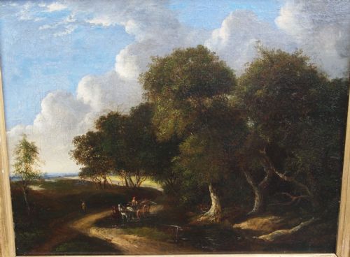fig 1. John Berney Crome- Norwich School Oil on Canvass
