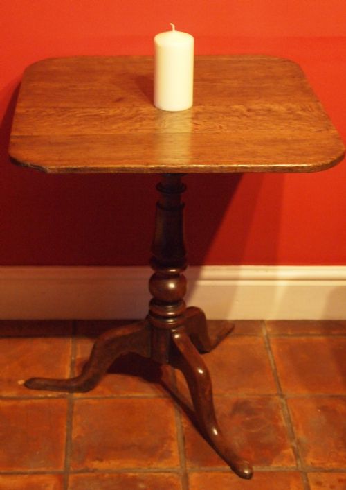 An Early 19th C Oak Side Table