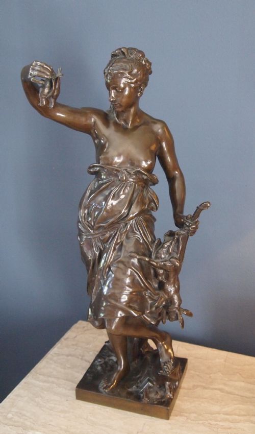 Louis Ernest Barris 1841-1905 Diana the Huntress