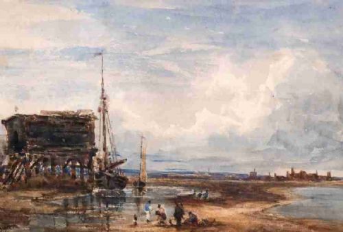 Thomas Lound 1801-1861- 'Constables Granary' River Stour