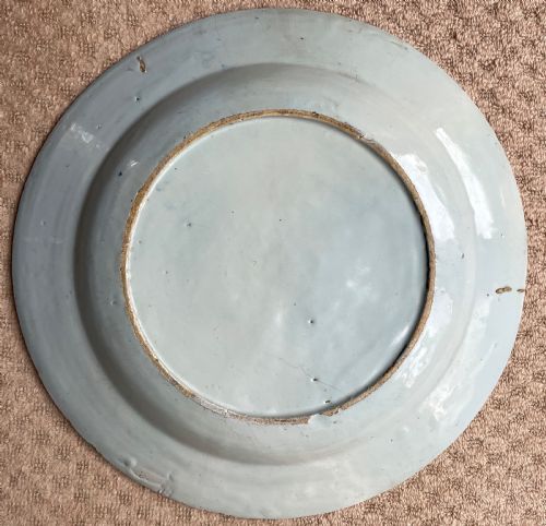 fig 1. Lambeth Delft Charger Circa 1750