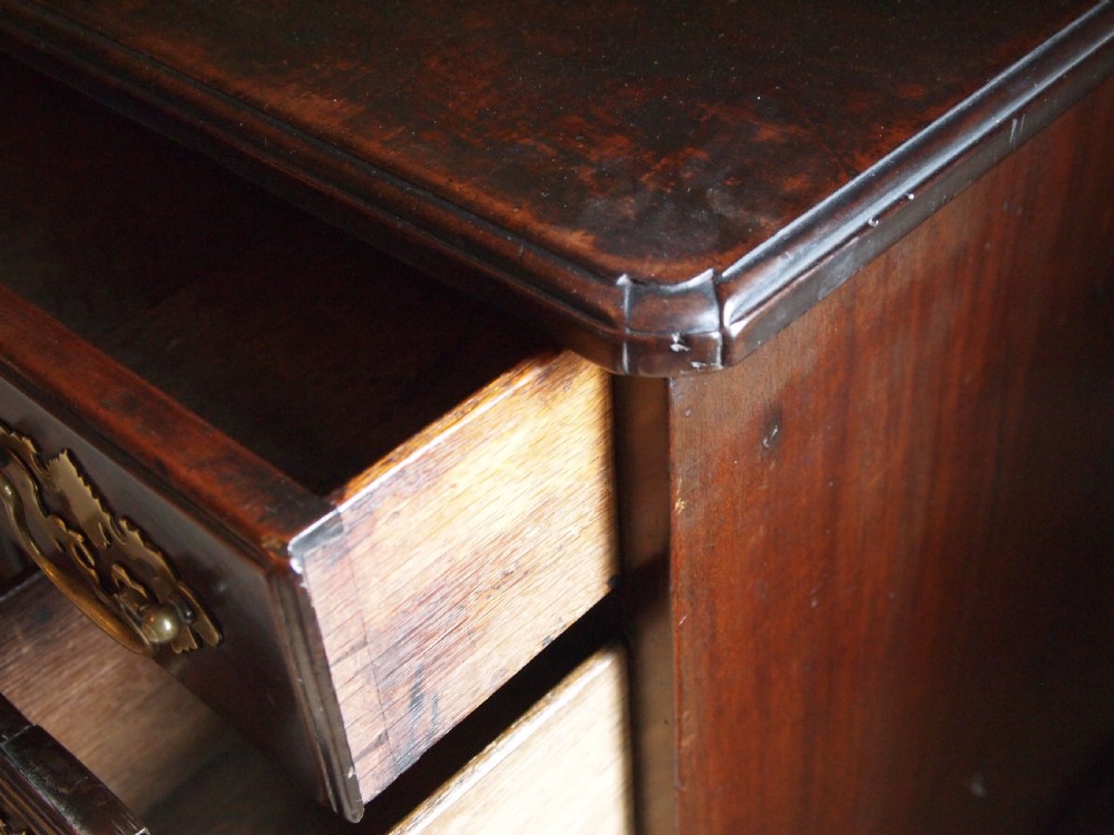 George II Mahogany Kneehole Desk 1740 View IV