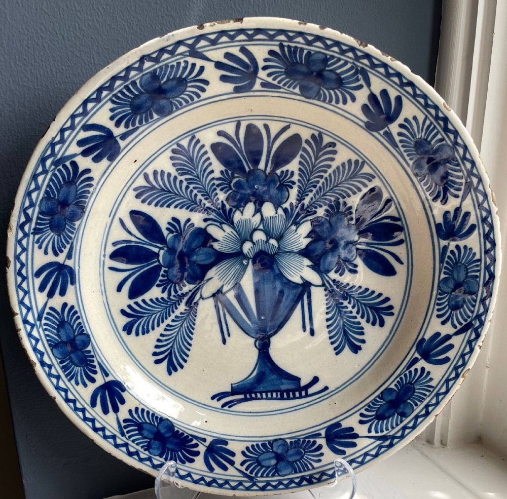 18th Century Dutch Delft Charger