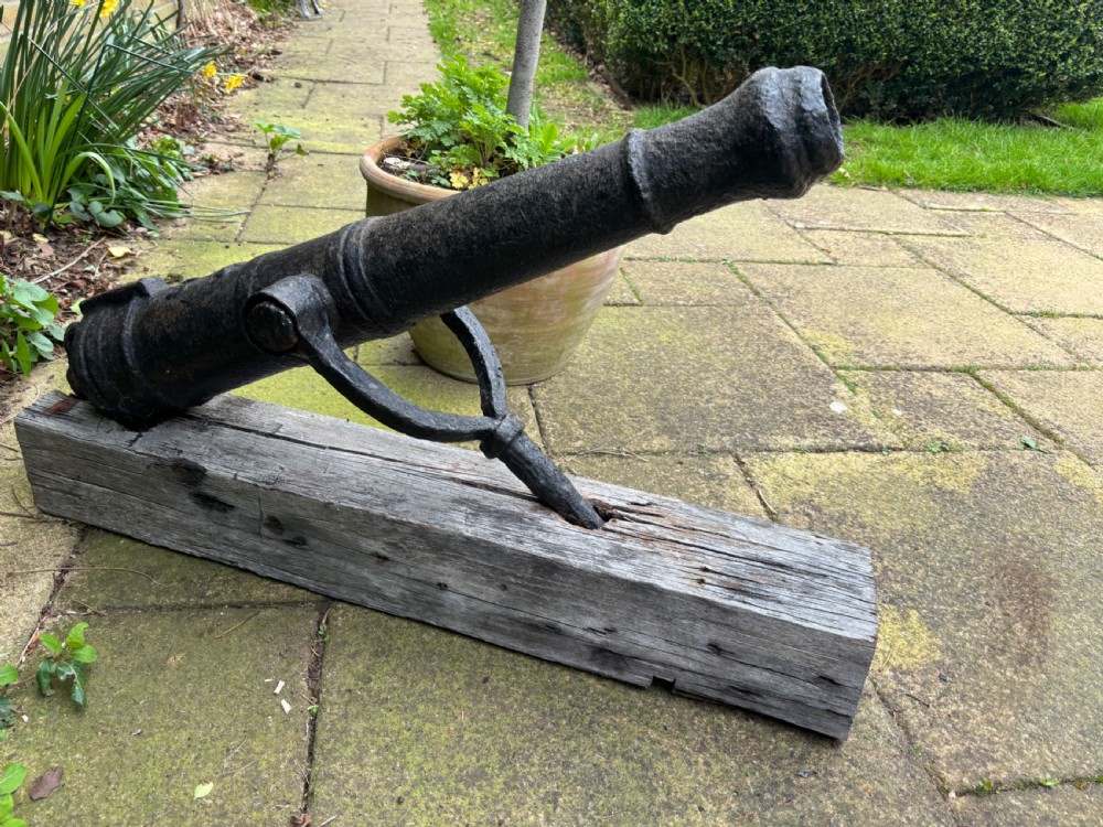 A19th century saluting cannon