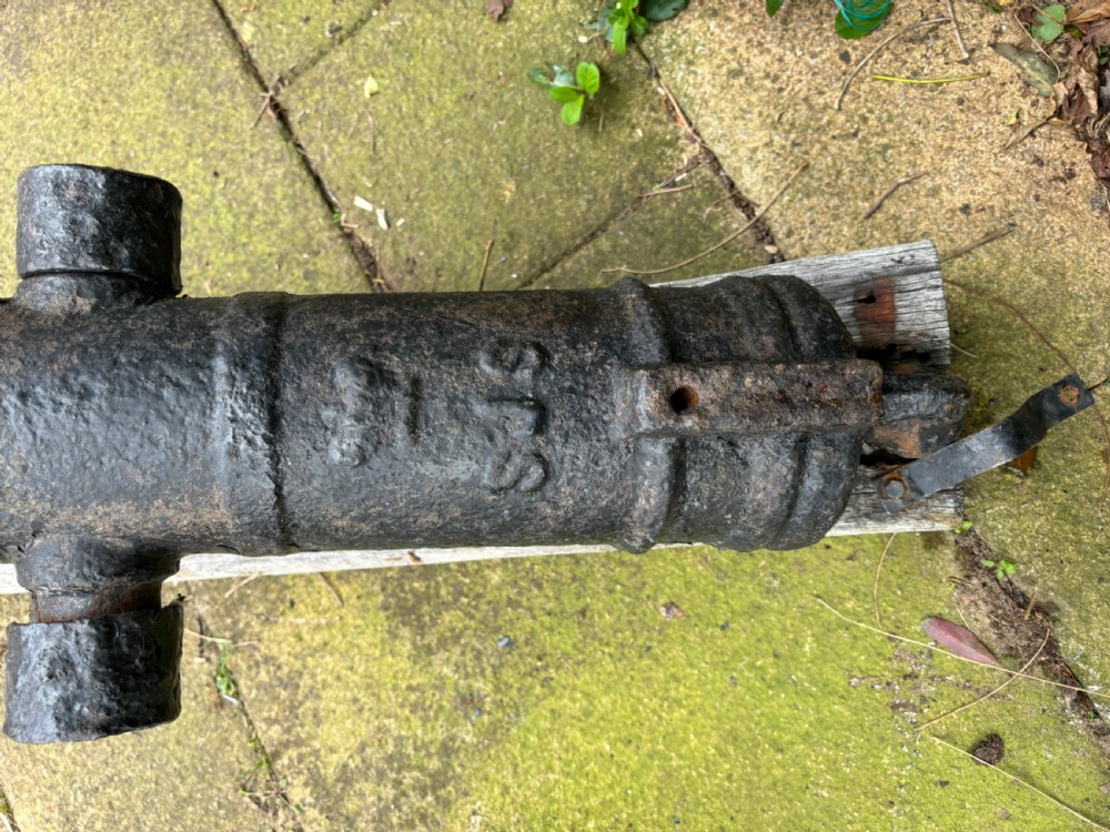 A19th century saluting cannon View II