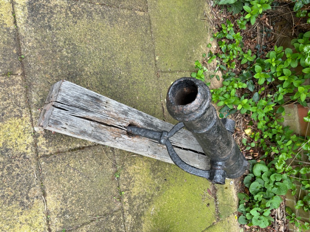 A19th century saluting cannon View III