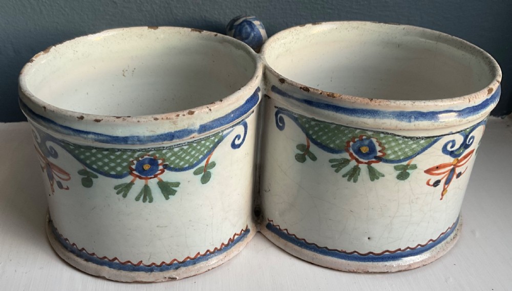 18th Century Tin Glazed (Delft) Sweetmeat Presentier