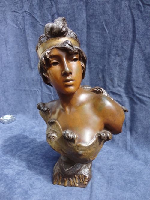 French Spelter Bust