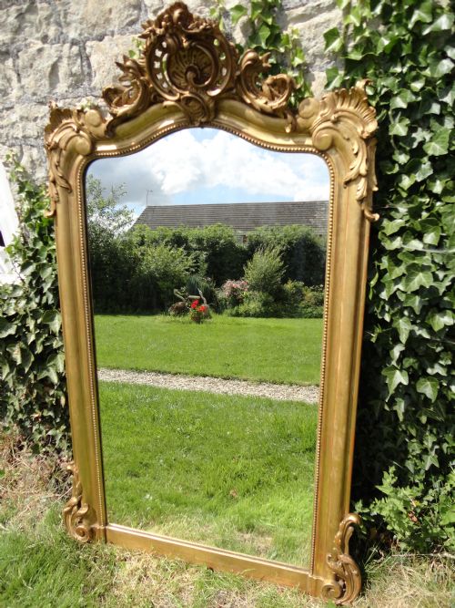 French Gilt Mirror