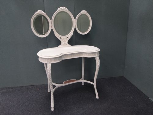 French Painted Dressing Table.