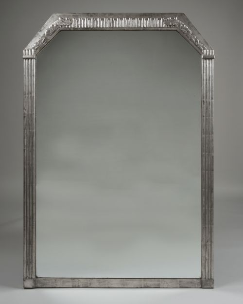 French Art Deco Silvered Mirror