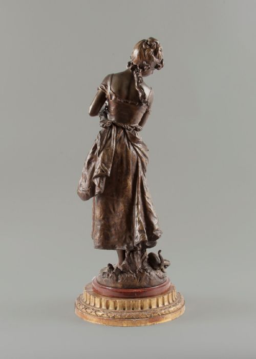 fig 1. Late 19th century French bronze sculpture, signed by Hippolyte Moreau