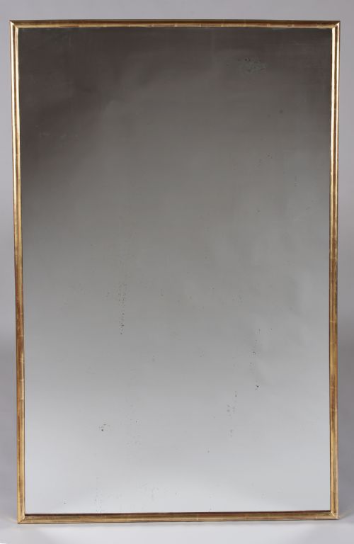 Late 19th Century Large French Gilt Overmantle Mirror