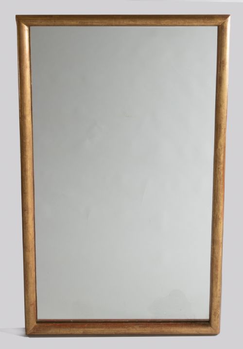 19th Century Large French Gilt Overmantle Mirror