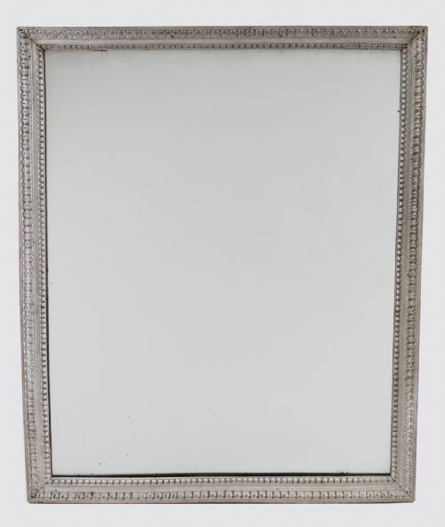 19th Century French Painted Overmantle Mirror