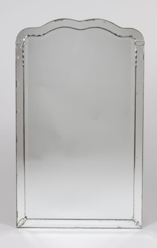 A Large Venetian Glass Mirror