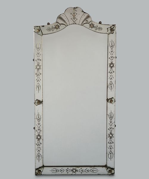 A Stunning 19th Century Italian Venetian Pier Overmantle Mirror