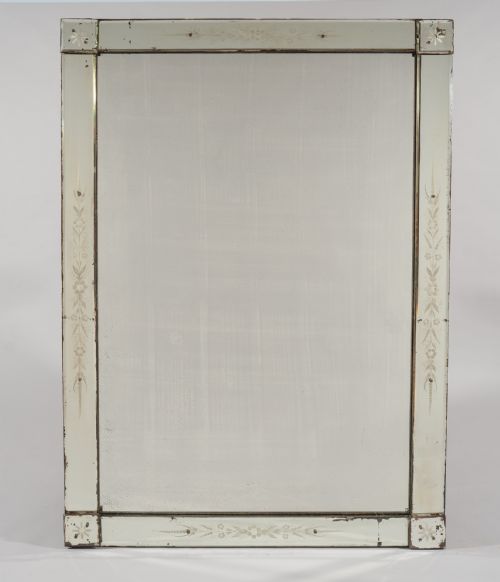 Late 19th Century Italian Venetian Overmantle Mirror