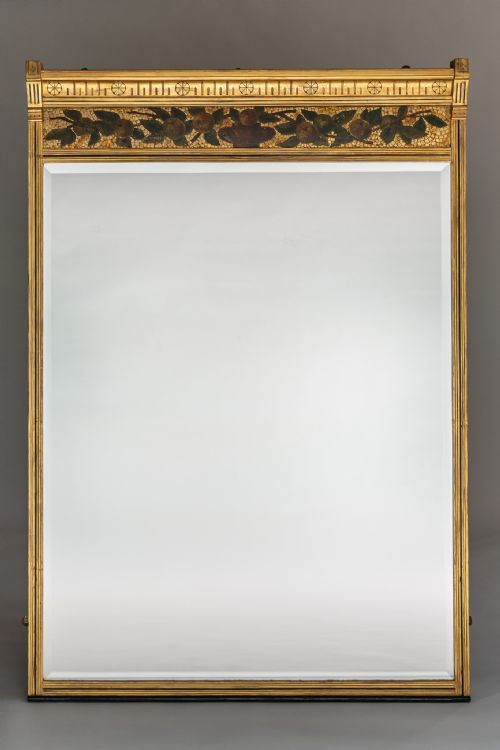 Victorian Large Gilt Overmantle Mirror