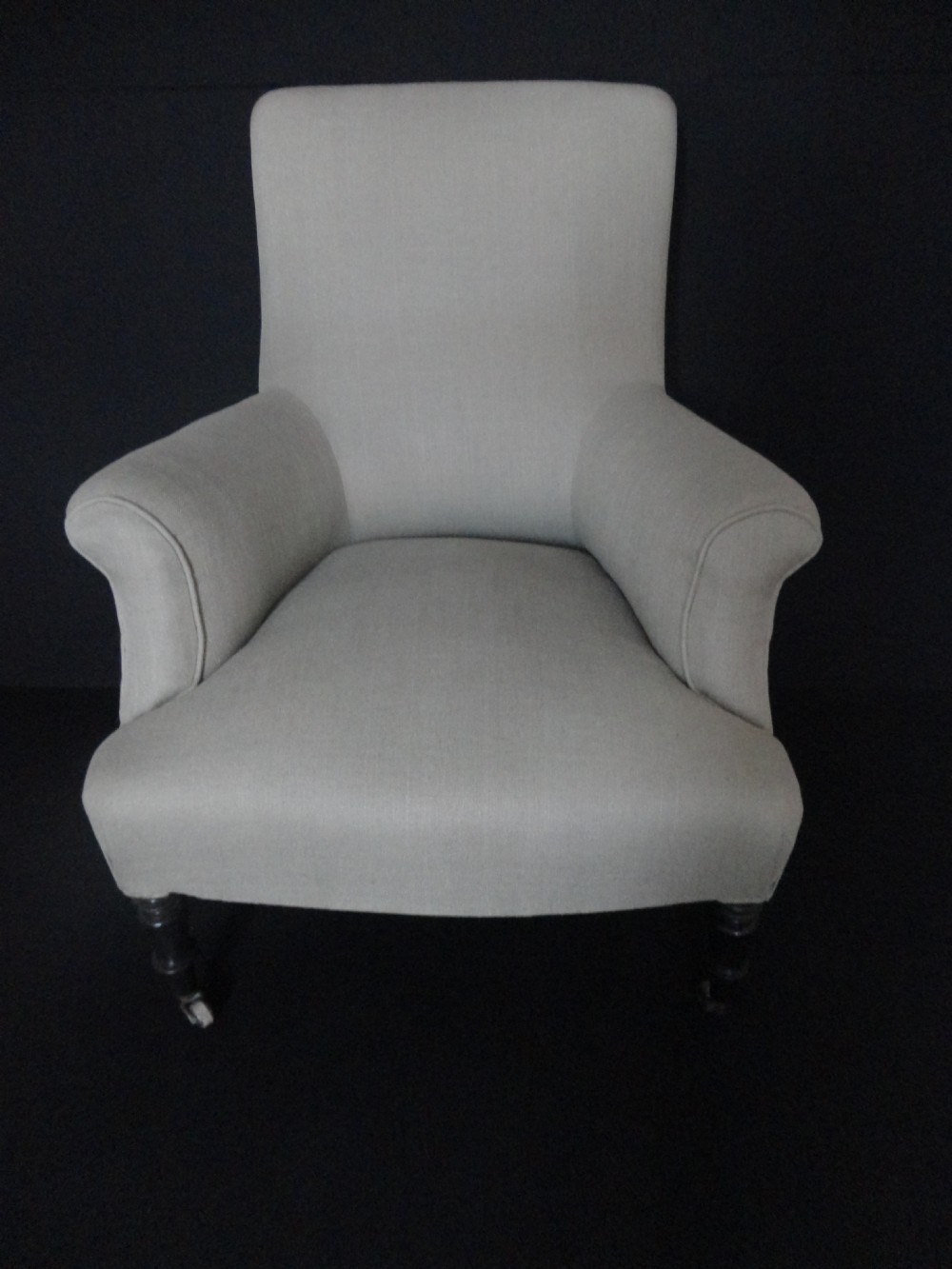 French Upholstered Occasional Armchair.