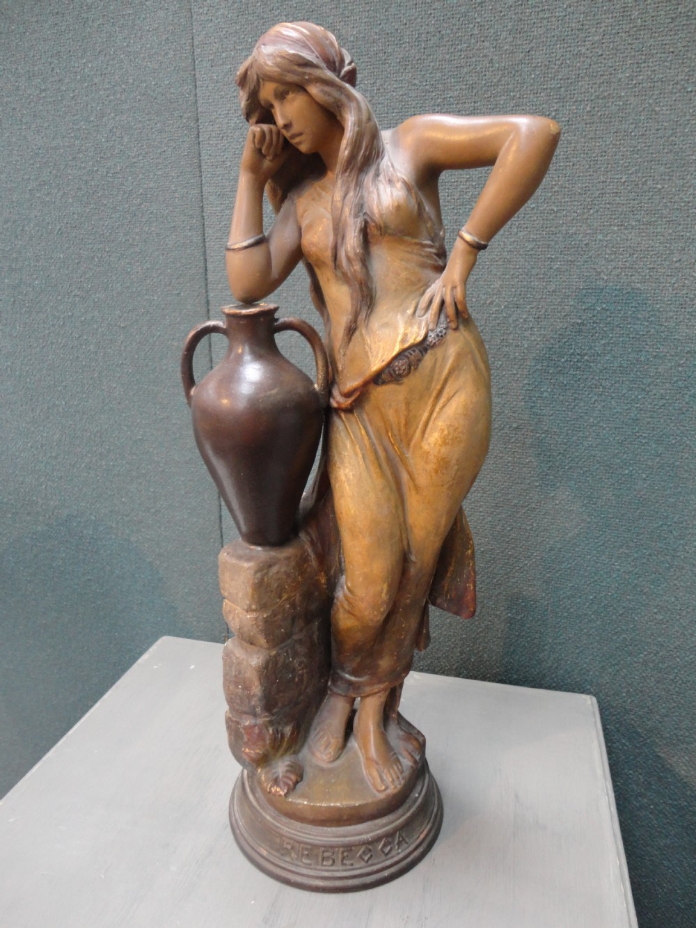 French Terracotta Goldscheider Sculpture.