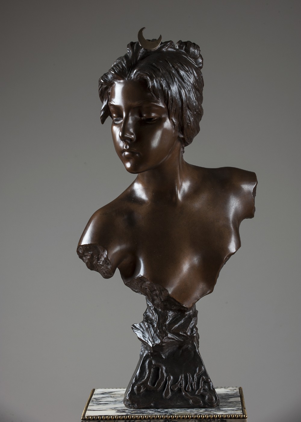 A Fabulous Bronze Sculpture  Emmanuel Villanis