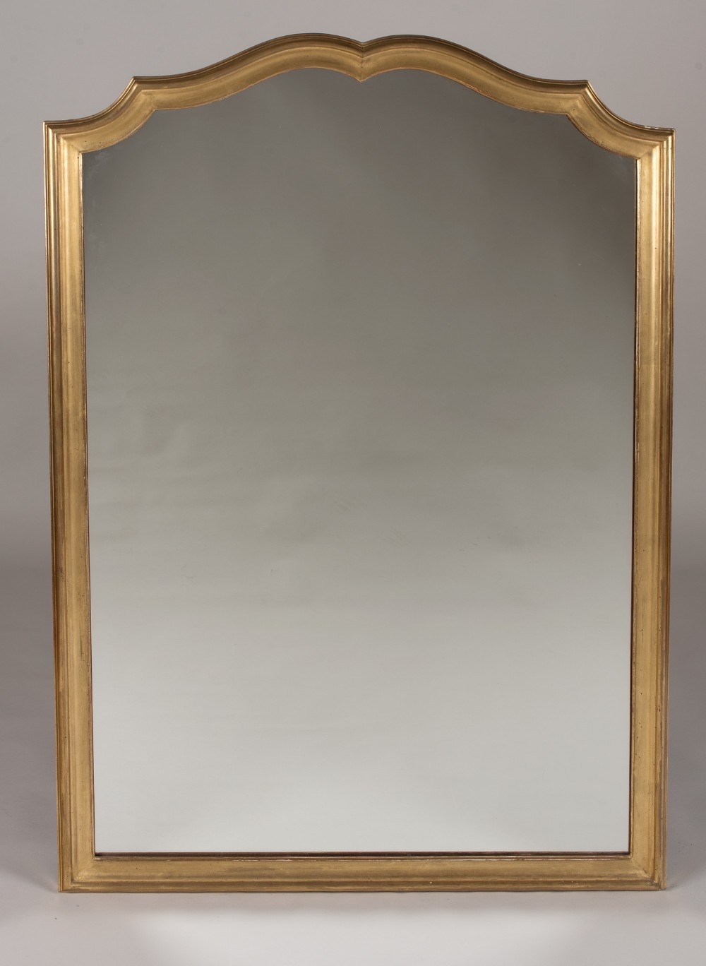 19th Century Large French Gilt Overmantle Mirror