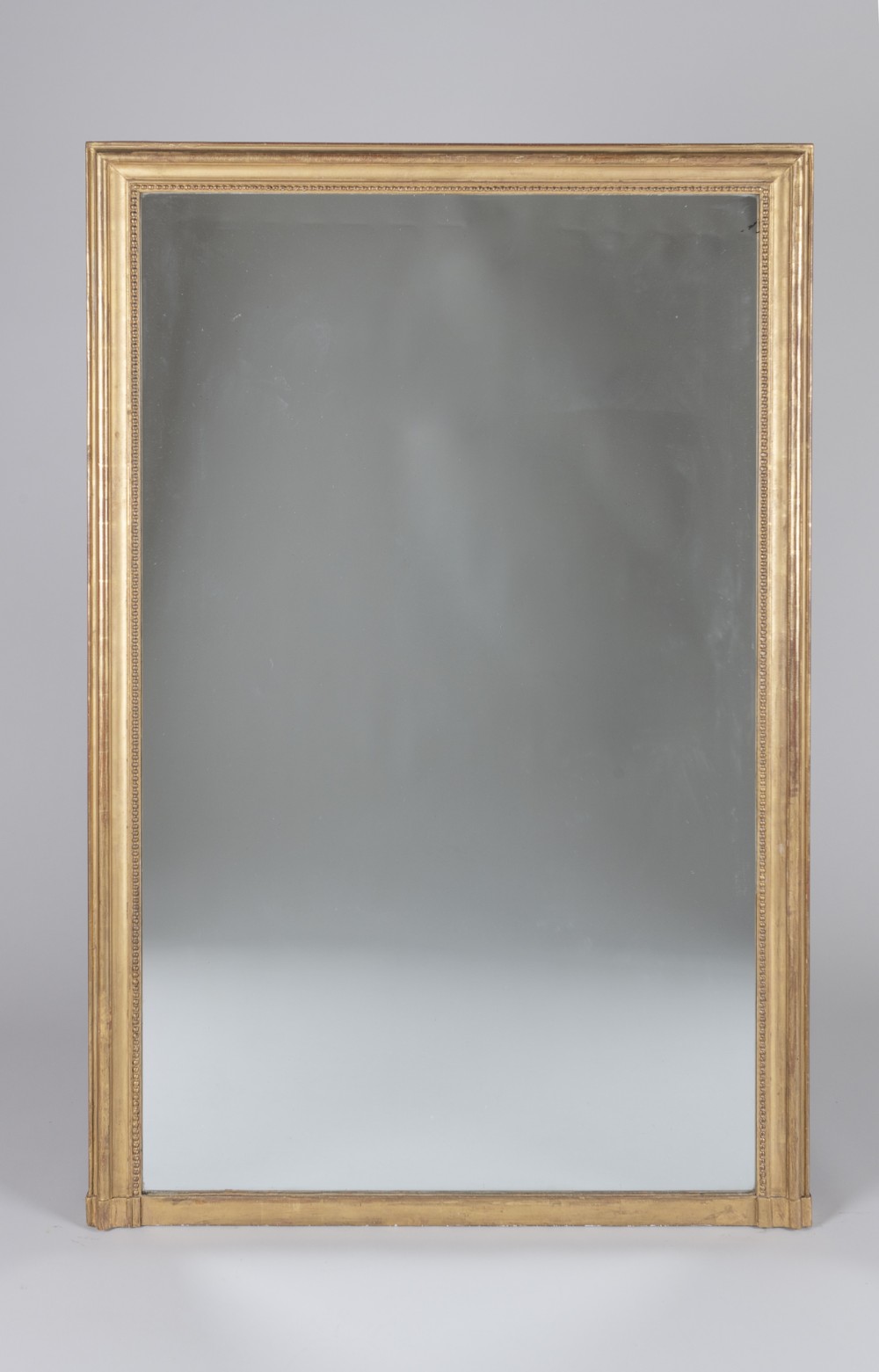 Large 19th Century French Gilt Overmantle Mirror