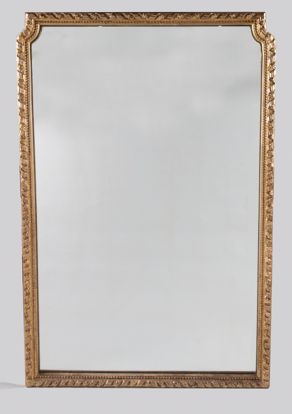 A 19th Century Large French Gilt Overmantle Mirror