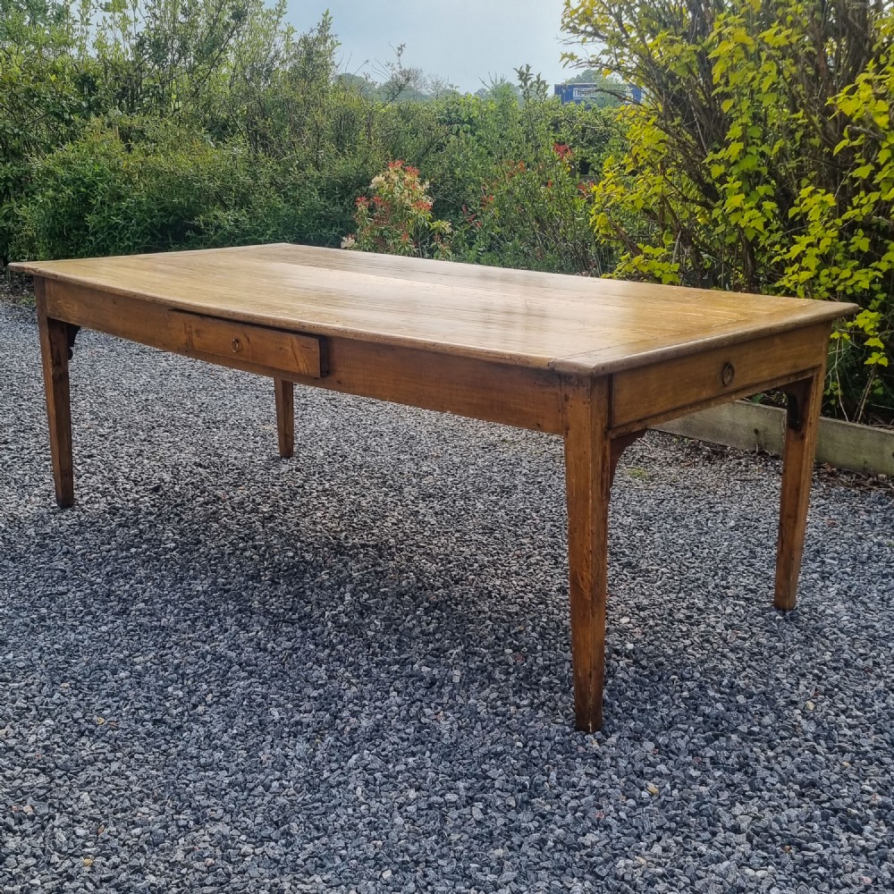 Large 19th Century French Fruitwood Dinning Table