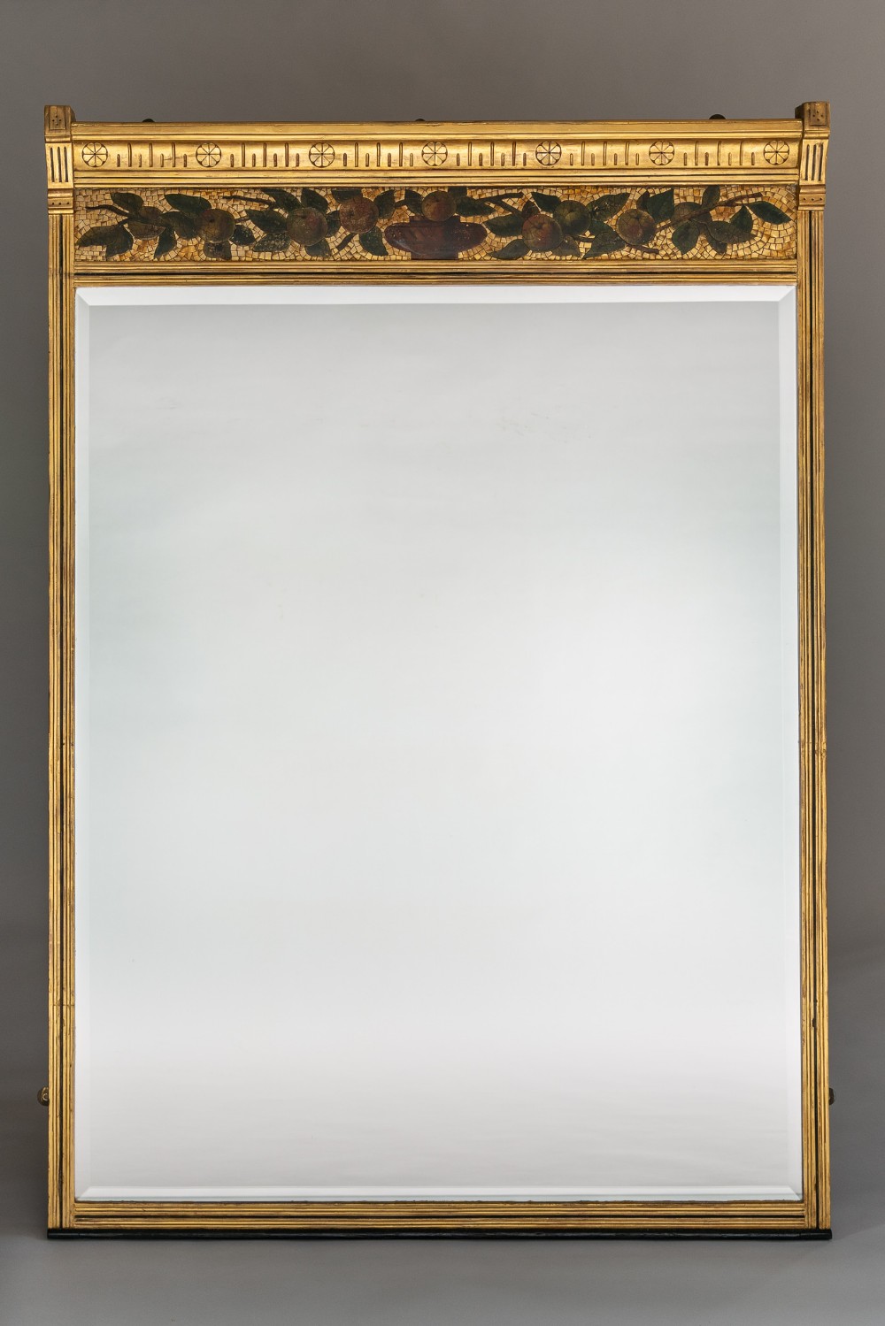 Victorian Large Gilt Overmantle Mirror