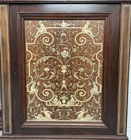 AN INLAID SIDE CABINET BY COLLINSON LOCK - ADDITIONAL PHOTO 4