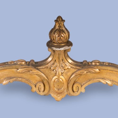 A MID19TH CENTURY AMBOYNA GILTWOOD CENTRE TABLE - ADDITIONAL PHOTO 1