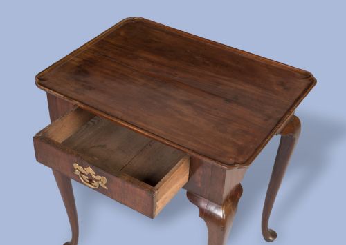 A GOOD GEORGE II SILVER TABLE - ADDITIONAL PHOTO 3